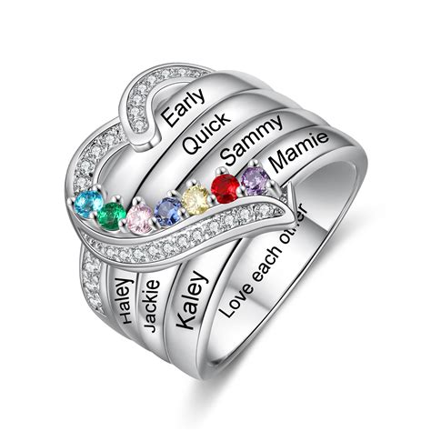 Mothers ring 7 stones - Feb 20, 2011 · These Types of Rings are usually Bought by the Mothers and Incorporates More Family Member’s Birthstones in them. Some include the Mom’s and Dad’s Birthstones along with the Kids. This makes it a Family Ring. Some people like to Extend the Ring to include the Grandparents, Step Sisters, Aunts, Uncles and even the Nannys into the Ring. 